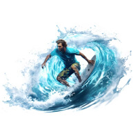 surfing
